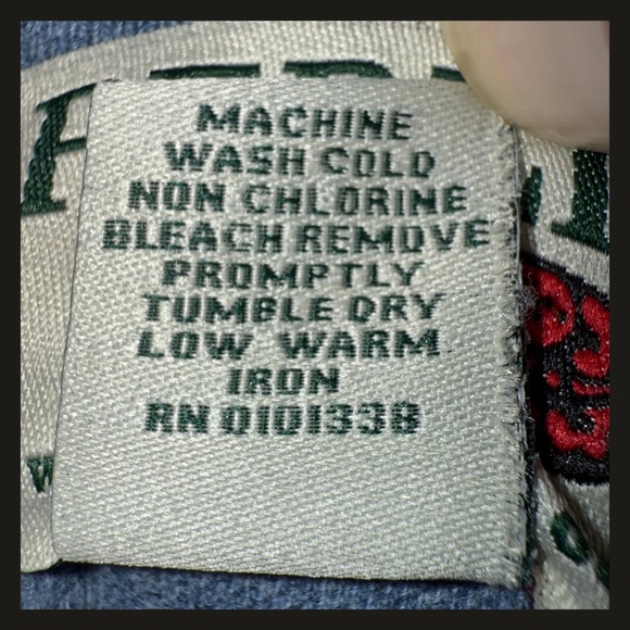 Perlis Crawfish Logo Polo Shirt XXL Blue Heather Short Sleeve Cotton Mens EUC - Picture 10 of 11